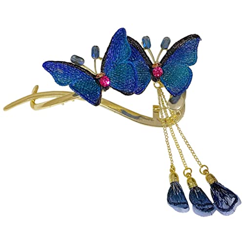 Ipetboom Retro-stil Metall Haar Clip Frauen Strass Clip Schmetterlinge Haar Zubehör von Ipetboom