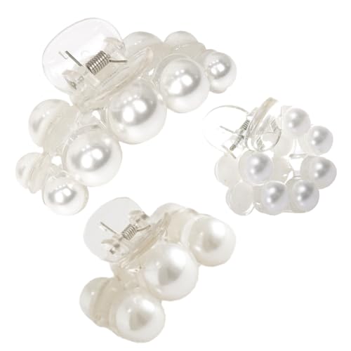 Ipetboom Haarspange Perlen Hair Clip: 3St Perlen Haarspangen Kristall Haarklammern Haarschmuck für Mädchen und Frauen, Haarklammer Perlen Haarperlen Claw Clip Perlen Haarspange Ipetboom Haarspange Perlen Hair Clip: 3St Perlen Haarspangen Kristall Haarklammern Haarschmuck für Mädchen und Frauen, Haarklammer Perlen Haarperlen Claw Clip Perlen Haarspange von Ipetboom