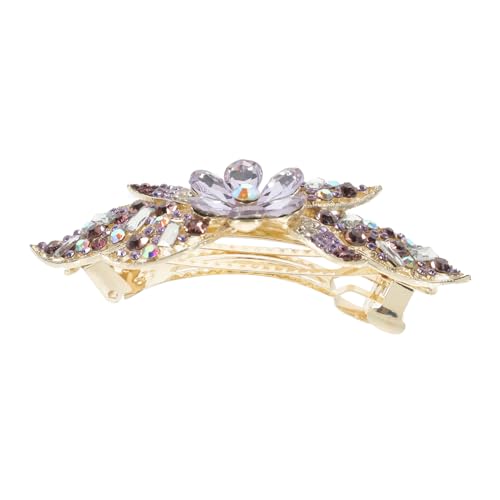 Ipetboom Strass Blume Haar Clip Barrettes Pferdeschwanz Für Frauen Haar Zubehör von Ipetboom