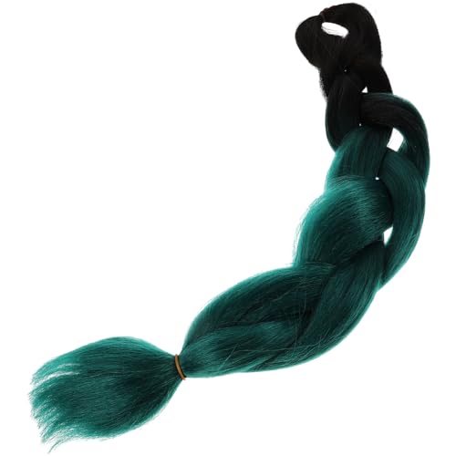 Ipetboom Farbige Farbverlaufshaarperücke Flechthaarschmuck Accessoires Für Frauen Gedrehte Zöpfe Extensions von Ipetboom