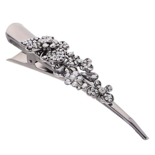 haar spangen haarclips haarstifte große Haarspange Haarspangen Mädchen Haarnadel Haarnadeln aus Strass einfach scharfer Mundclip Kopfbedeckung Hornclip Fräulein Haarschmuck Metall von Ipetboom