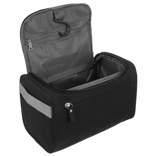 Ipetboom Hängender Reiseorganisator Reise-Make-up-Organizer Kulturbeutel Für Herren Rasierset Für Herren Tragbare Make-up-Tasche Tragetasche Für Oxford-Stoff Bilden Veranstalter Reisen von Ipetboom