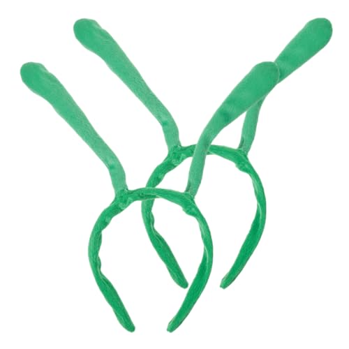Ipetboom 2stücke Plüsch-weihnachtsstirnbänder Lustige Antennen-stirnbänder Haar-accessoires Für Halloween Cosplay Partys Plüschtier-antenne Haarband Mit Antennen Accessoires Für von Ipetboom