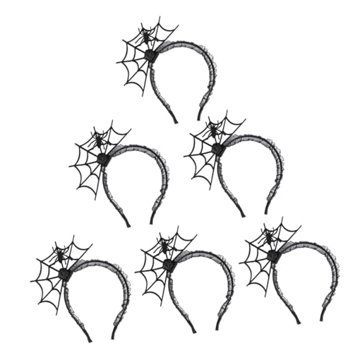 Ipetboom Halloween Haarbänder Mit Spinnennetz Für Cosplay Themenparty Karneval Und Kostümball Schwarz Und Dekorativ Für Fotos Und Auftritte von Ipetboom