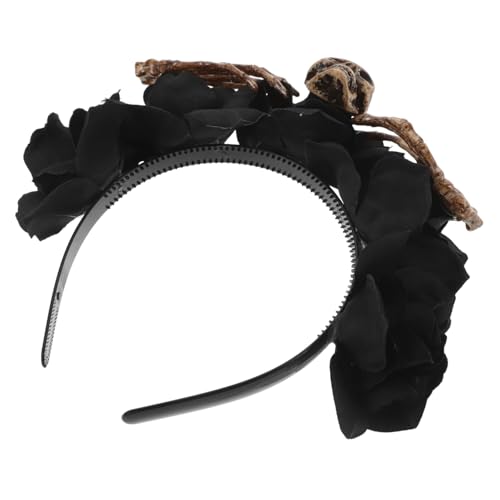 Ipetboom Halloween Haarband Mit Blumen Und Extravaganter Kopfschmuck Für Kostümpartys Und Rollenspiele Für Halloween-dekoration Und Fotosessions Ipetboom Halloween Haarband Mit Blumen Und Extravaganter Kopfschmuck Für Kostümpartys Und Rollenspiele Für Halloween-dekoration Und Fotosessions von Ipetboom