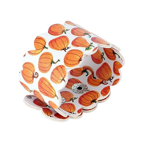 Ipetboom Handgefertigtes Armband mit Kürbisgewebe Kleinen Eleganter Armschmuck für Damen Herren Stilvolle Auffällige Armdekoration für Besondere Anlässe von Ipetboom