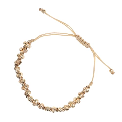 Ipetboom Handgefertigtes Boho Armband Herren Damen Stilvolles Glücksarmband mit Unregelmäßigen Kupferperlen Leichtes Langlebiges Schmuckstück für Alltag und Casual Wear von Ipetboom