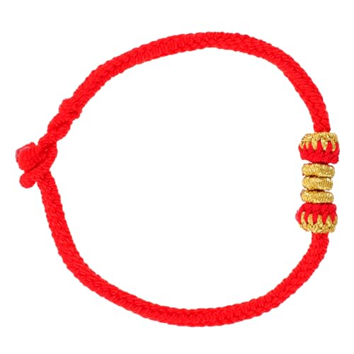 Ipetboom Handgefertigtes Fadenarmband Fußkette Geflochtene Charms für Liebespaare mit Knotenschließe Glücksbringer gegen Negative Perfektes für Valentinstag Jahrestage und Geburtstage von Ipetboom