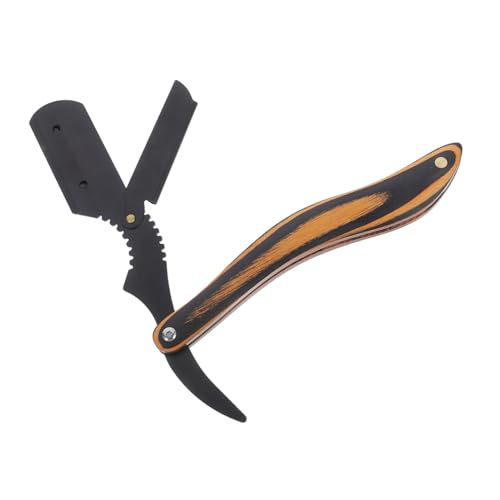 Ipetboom Handrasierer Herren Bart Rasiermesser Rasierhobel Klingen Kompakt Tragbar Multifunktional für Bart Haare Seitenbärte Langlebig für Zuhause Reisen und von Ipetboom
