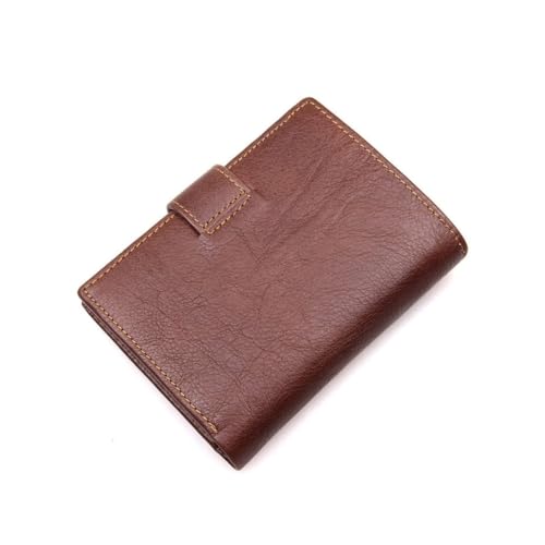 Ipetboom Bifold-geldbörse Aus Echtem Für Herren Retro-Design Mit Für Karten Bargeld Und Ausweise Praktisch Für Alltag Und Büro von Ipetboom