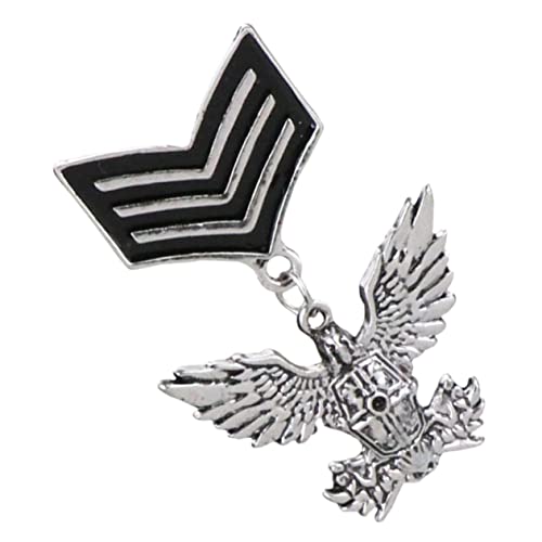 Ipetboom Vintage Brosche Für Männer Anstecknadel Mit Kreativem Look Krawattennadel Eleganter Schmuck Für Jacken Pullover Hut Modeschmuck Für Herrenanzug von Ipetboom