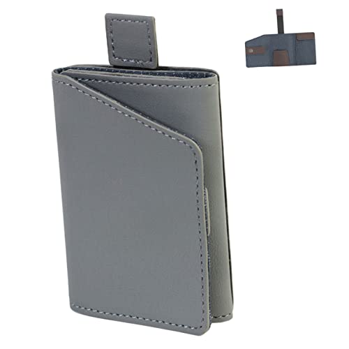 Ipetboom Herren Kartenetui PU Dreifach Faltbare Geldbörse Praktischer Kreditkartenhalter Hochwertige Langlebige Kartenaufbewahrung für Zuhause Büro und Unterwegs von Ipetboom