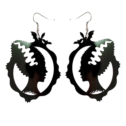 Ipetboom Hexen Ohrringe Damen Halloween Ohrschmuck Party Kostüm Accessoire Damen Ohrhänger Langlebig Stilvoll für Frauen und Freunde Ipetboom Hexen Ohrringe Damen Halloween Ohrschmuck Party Kostüm Accessoire Damen Ohrhänger Langlebig Stilvoll für Frauen und Freunde von Ipetboom