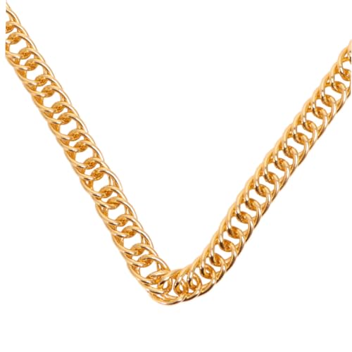 Ipetboom Hip Hop Halskette Klobige Kette Stilvolle Schmuckdekoration für Männer Frauen Chunky Chain für Individuellen Look Coolen Hip Hop von Ipetboom