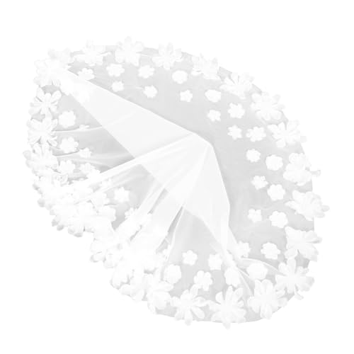 Ipetboom Elegante Braut Haarschmuck Mit Floralen Verzierungen Und Brautschleier Für Hochzeiten Und Brautpartys Weißes Blumengeschmücktes Accessoire Für Einen Unvergesslichen Auftritt Ipetboom Elegante Braut Haarschmuck Mit Floralen Verzierungen Und Brautschleier Für Hochzeiten Und Brautpartys Weißes Blumengeschmücktes Accessoire Für Einen Unvergesslichen Auftritt von Ipetboom