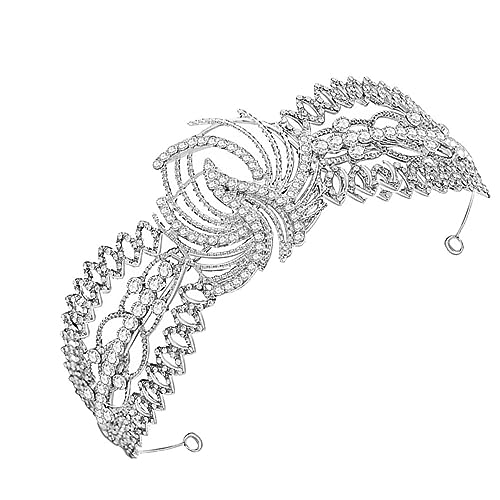 Ipetboom Strass Stirnband Tiara-krone Braut-haarschmuck Hochzeit Kopfschmuck Für Partys Valentinstag Geburtstage Jubiläen Mit Legierungsmaterial von Ipetboom
