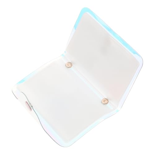 Ipetboom Holografische Transparente Mehrfachkarten-Tasche Mit Fächern Perfekter Organizer Für Reisen Sport Und Shopping Vielseitig Einsetzbar Und Sichtbar von Ipetboom