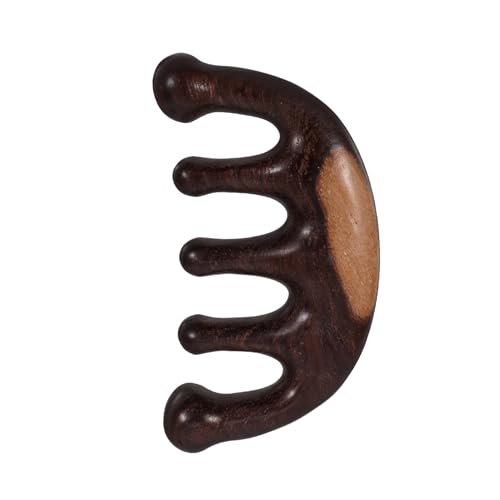 Ipetboom Holz Massagekamm Breiter Zahnkamm für Sanfte Kopfhautmassage für Haartypen für Männer und Traditionelle Handwerkskunst Ergonomisches Design und Revitalisierend von Ipetboom