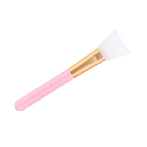 Ipetboom Holzgriff Silikon Makeup Pinsel Für Foundation Gesichtsmaske Für Frauen Einzeln Zufällige Farbe Kontaminationsfreies Auftragen Leicht Zu Reinigen von Ipetboom