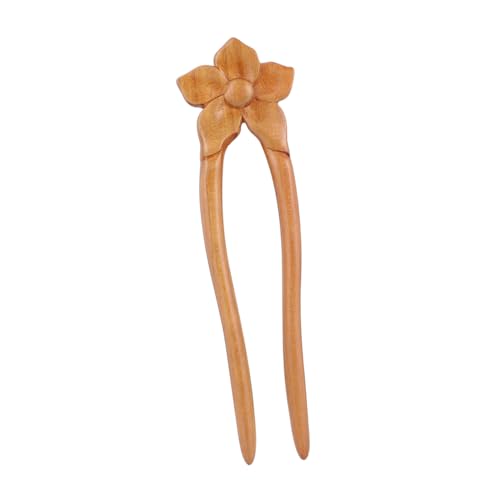 Ipetboom Haarnadel Aus Holz Retro U-förmige Haarspange Vintage Haarstab Für Damen Langlebige Haarnadeln Zum Festhalten Von Haaren Nützliches Haar-accessoire Für Hochzeit Und Geburtstag von Ipetboom
