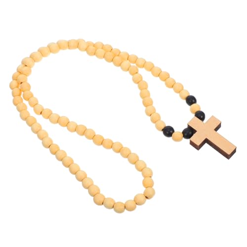 Ipetboom Holzperlenkette Kreuzkette Für Herren Holzkreuzketten Kreuzkette Für Damen Kreuzhalskette Holzperlenkette Kostümkreuzkette Kreuzanhänger Khaki Ipetboom Holzperlenkette Kreuzkette Für Herren Holzkreuzketten Kreuzkette Für Damen Kreuzhalskette Holzperlenkette Kostümkreuzkette Kreuzanhänger Khaki von Ipetboom