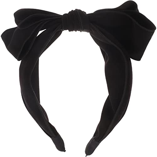 Ipetboom Großes Schleifen-stirnband Für Damen Mit Schleife Entzückender Stirnband Für Mädchen Modischer Haarschmuck Für Party Und Fotografie von Ipetboom