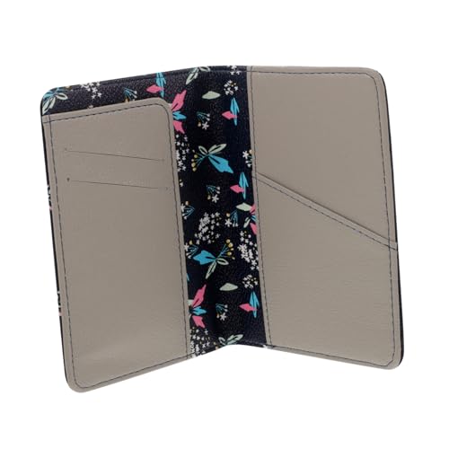 Ipetboom ID -Taschen -Tickethalter Reisen wesentliches Dokument Reisepass Brieftasche Reisepass-Schutzhülle Kartenschutz Passinhaber für Männer Auto -Dokumenthalter PU-Leder von Ipetboom