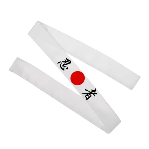 Ipetboom Japanisches Stirnband Für Karate-sport Karate-stirnband Japanisches Koch-stirnband Sushi-koch-kopfbedeckung Traditionelles Design Schweißabsorbierend Atmungsaktiv von Ipetboom