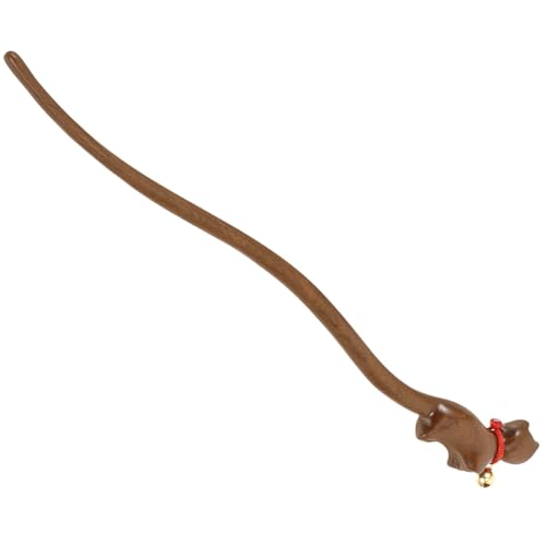 Ipetboom Holz-haarstäbchen Katzen-design Haarschmuck Für Frauen Vintage-stil Lange Haarnadel Accessoire Für Verschiedene Frisuren Geschenkidee Für Geburtstage Und Feiertage von Ipetboom