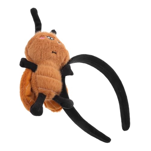 Ipetboom Kakerlake Puppe Gesicht Kostüm Maske Statuen Mit Tierköpfen Make -up -stirnband Make-up-stirnbänder Für Frauen Spa-stirnband Kaninchen Einhorn Coffee Plüsch von Ipetboom