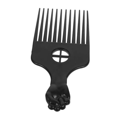 Ipetboom Kamm Haarbürsten Damen Haar Klammern Haarpicks Für Männer Pick-kämme Für Metall Afro-picks Für Haarpickel Aus Holz Hölzerne Haarnadel Grob Groß Styling Afrika Flechten Mann Plastik von Ipetboom