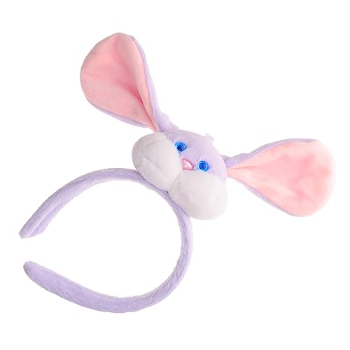 Ipetboom Kaninchen-stirnband Aus Plüsch Cartoon-haarband Mit Hasenohren Dekoratives Stirnband Für Cosplay Und Party Bequemes Plüsch-haarband-ornament Geeignet Für Viele Anlässe von Ipetboom