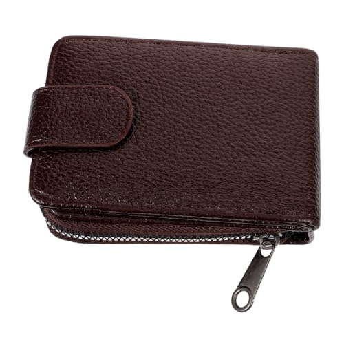 Ipetboom Kartenetui PU Kreditkartenhalter mit Münzfach Kleines Portemonnaie Vielseitiger Kartenhalter für Herren und Damen für Ausweise Buskarten und Reisepass von Ipetboom