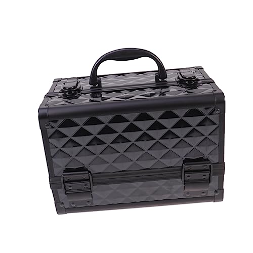 Ipetboom Kasten Reise-Kosmetiktasche Make-up-Organizer Schminkkoffer Reise-Make-up-Set erdbeer Stirnband Damen Kosmetikkoffer Makeup Tasche Taschen Toilettenartikel von Ipetboom