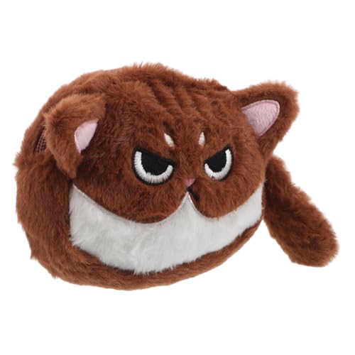 Ipetboom Katzen Aufbewahrungstasche Lippenstift Geldbörse Geldbörse Make Up Tasche Mädchen Wechselgeldbörse Make Up Tasche Für Frauen Cartoon Federmäppchen Make Up Tragetasche von Ipetboom