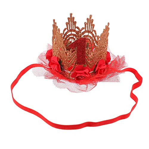 Ipetboom Kinder-Tiara Kindergeburtstag Stirnband Haarschmuck Baby Stoff Europäisch Und Amerikanisch Foto-Requisiten von Ipetboom