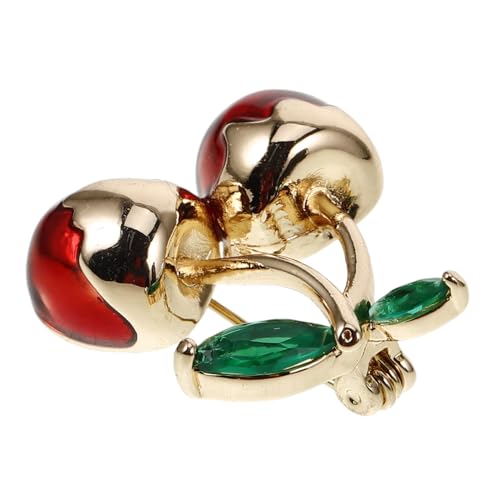 Ipetboom Kirschbrosche Grünem Kreative Anstecknadel Für Damen Elegantes Kleidungsornament Süßes Schickes Zubehör Für Jacken Schals Mützen Für Partys Ipetboom Kirschbrosche Grünem Kreative Anstecknadel Für Damen Elegantes Kleidungsornament Süßes Schickes Zubehör Für Jacken Schals Mützen Für Partys von Ipetboom