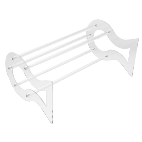 Ipetboom Klarer Haarbandhalter für Damen Eleganter Organizer für Haaraccessoires Platzsparend Vielseitig Einsetzbar Robustes Design für Desktop Aufbewahrung von Ipetboom