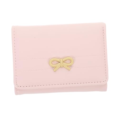 Ipetboom Kleine Damen Geldbörse mit Reißverschluss Stil Minimalistisches Portemonnaie Großer Karten Münzfach Leicht und Kompakt für Frauen und Mädchen Reise und Alltag von Ipetboom