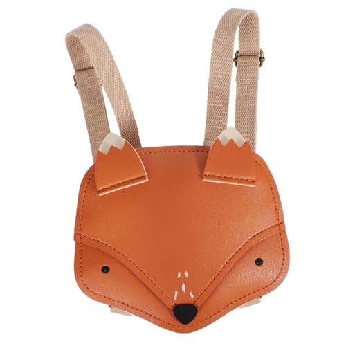 Ipetboom Kleiner Rucksack Fuchs Design Für Mädchen Pu Material Leicht Verstellbare Riemen Für Themenparks Festivals Und Alltägliche Ausflüge von Ipetboom