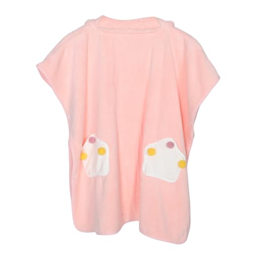 Ipetboom Kapuzenbadetuch Für Mädchen Schnell Trocknendes Saugfähiges Handtuch Mit Süßem Kronen Und Sternmuster Für Neugeborene Und Kleinkinder Multifunktional Für Bad Strand Und von Ipetboom