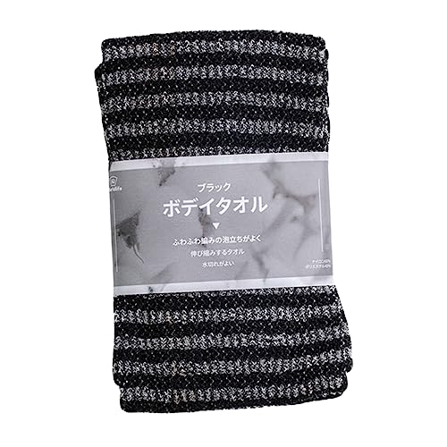 Ipetboom Praktisches Bade-schrubbtuch Streifen Rückenschrubber Körperschrubber Handtuch Für Peeling Massage Rücken von Ipetboom