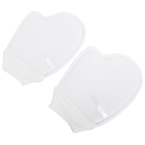Ipetboom Reisefreundliche Weiche Badetücher Zum Reiben – Peeling-handschuhe Für Nacken Und Schultern 2-teiliges Luffa-handschuh-set von Ipetboom