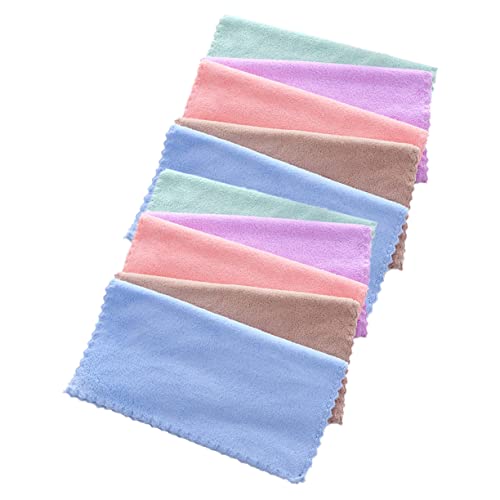 Ipetboom Mikrofaser Abschminktücher Gesichtstücher Coral Fleece Reinigungs Handtücher Für Frauen Zufälligen Farben von Ipetboom