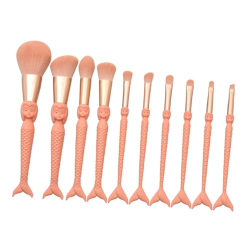 Ipetboom Komplette Make-up-pinsel-kollektion 10 Verschiedene Pinsel in Einem Set Für Gesicht Lidschatten Make-up-enthusiasten Und Anfänger Orangefarbener Griff Ipetboom Komplette Make-up-pinsel-kollektion 10 Verschiedene Pinsel in Einem Set Für Gesicht Lidschatten Make-up-enthusiasten Und Anfänger Orangefarbener Griff von Ipetboom