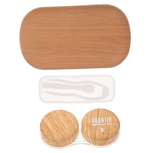 Ipetboom Kontaktlinsen Container Aus Hochwertigem Material Linsen-Organizer Für Reisen Linsenbehälter Mit Sicherem Verschluss Linsenhalter Zum Aufbewahren Tragbares Linsen-reiseetui von Ipetboom