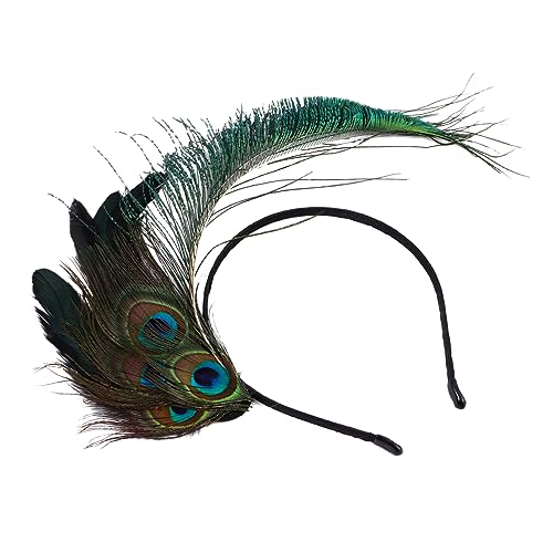 Ipetboom Kopfschmuck Stirnband Mit Schmuck Für Damen Boho Party Kopfbedeckung Cosplay Haaraccessoire Für Karneval Hochzeiten Festivals Elastisches Schmuck Stirnband von Ipetboom