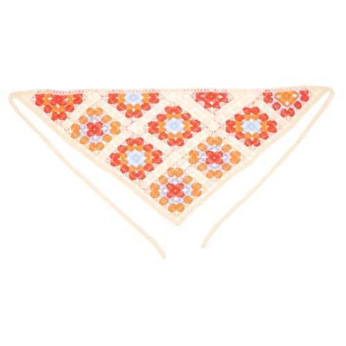 Ipetboom Kopftuch Gehäkeltes Für Damen Cottagecore Bandana Haaraccessoires Handgefertigtes Haarbanduch Ästhetische Stirnbänder Leicht Und Atmungsaktiv von Ipetboom