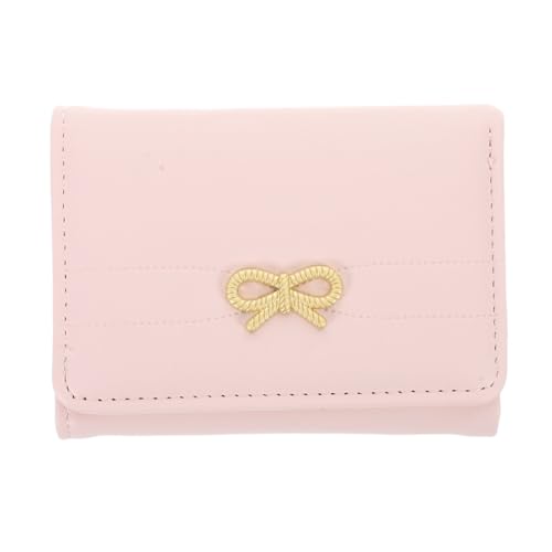 Ipetboom Koreanische Damen Geldbörse Kurz Stilvoll Große Kapazität Kleine Münztasche Leicht Reisefreundlich PU Organizer Für Teenager Mädchen Alltag von Ipetboom