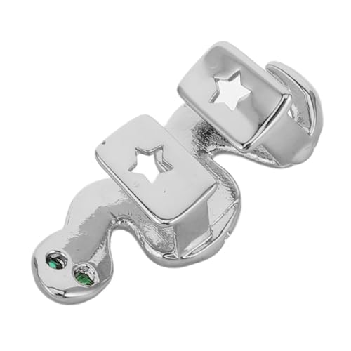 Ipetboom Snake Teeth Grill Mundzahn Schmuck Für Und Cosplay Party Accessoire Sicherem Auffälliges Schlangendesign Ergänzung Für Rapper-kostüme von Ipetboom